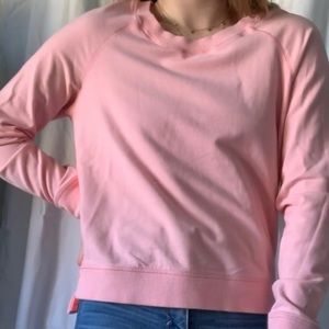 Pink lululemon sweater